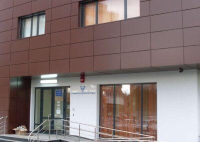 Balustrade Exterioare Inox - Centrul de Dializa Fresenius, Suceava